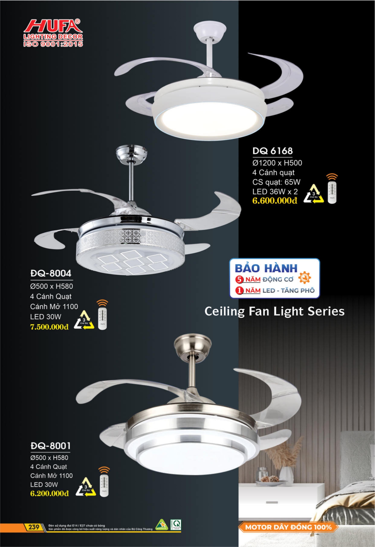 Bảng giá đèn LED HUFA 2026